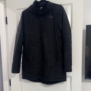 The North Face Black Quilted Coat